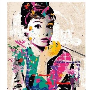 Audrey Hepburn - Premium Paint By Numbers Kit 30x40cm